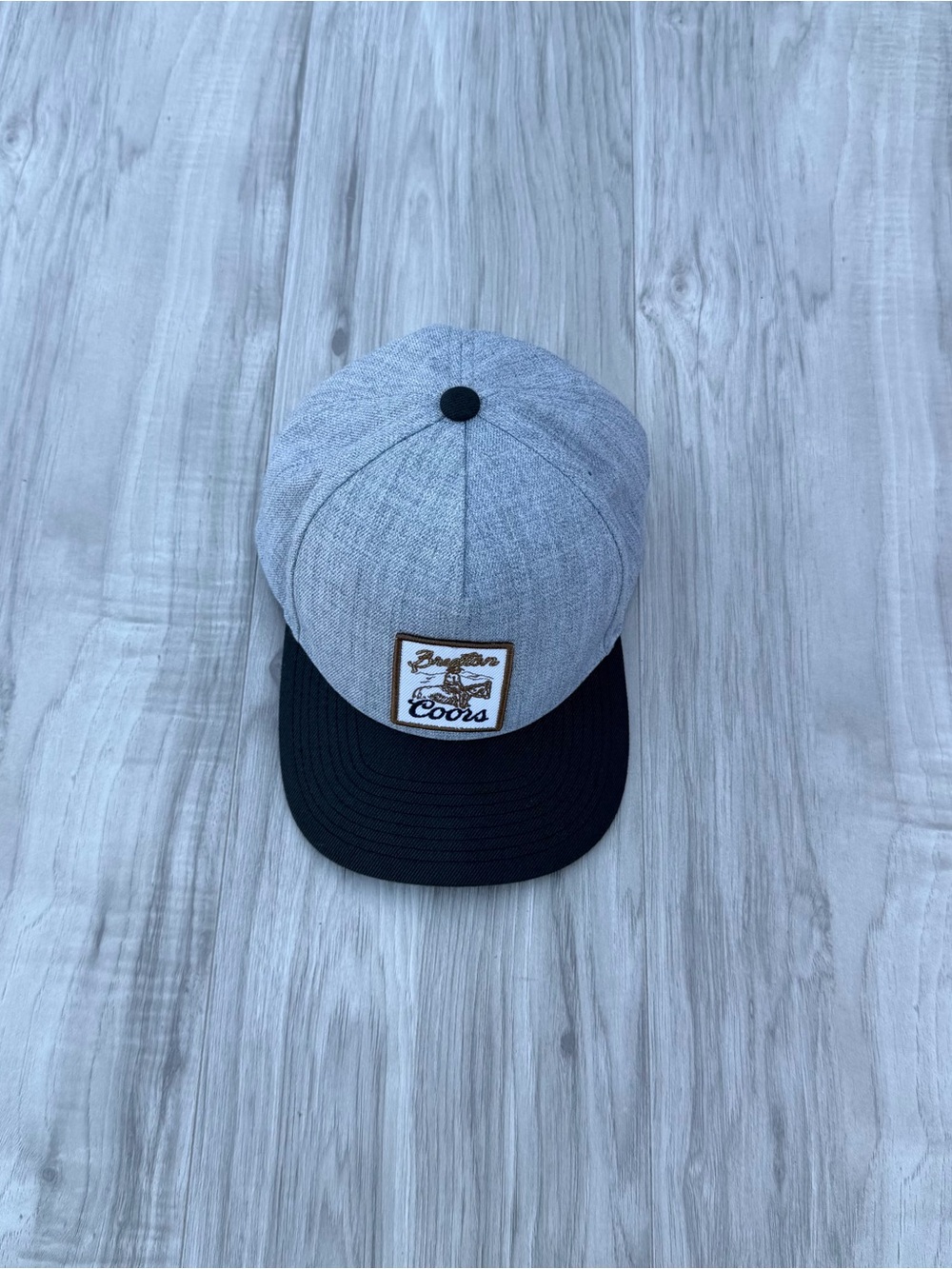Brixton x Coors Legends Grey Snapback Hat